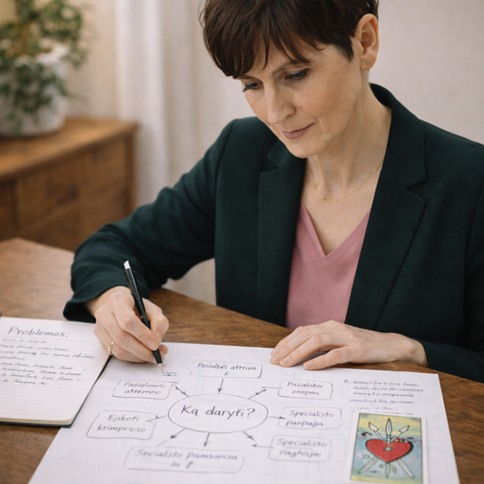 Santykių krizės sprendimo skaitymas